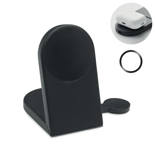 ELASTI Összecsukh 3 az 1ben töltő 15W Fekete 