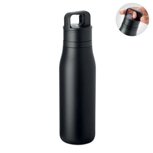 EMPIRE Duplafalú palack 500 ml Fekete 