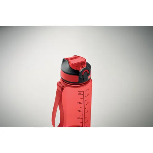 ENKEL Sport palack 700 ml Áttetsző Piros 