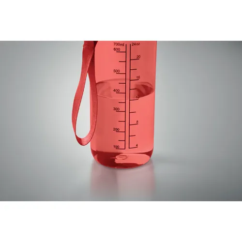 ENKEL Sport palack 700 ml Áttetsző Piros 