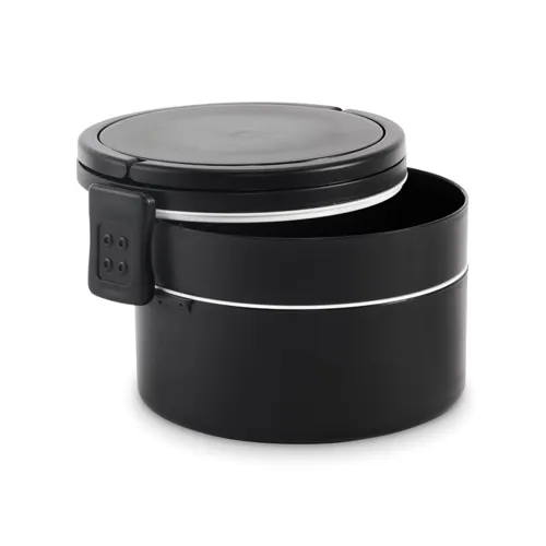 ENSALA PP kétszintes ételdoboz 950 ml Fekete 