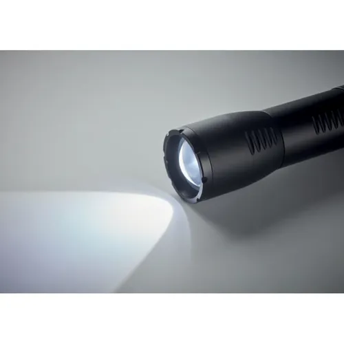 ENTA Kis alumínium LED zseblámpa Fekete 