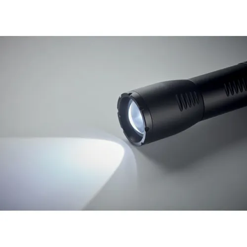 ENTA Kis alumínium LED zseblámpa Fekete 
