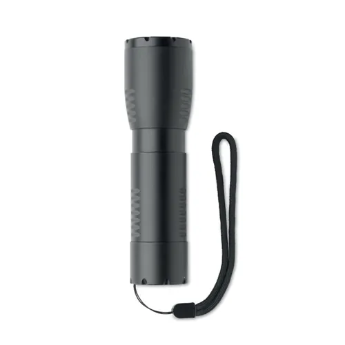 ENTA Kis alumínium LED zseblámpa Fekete 