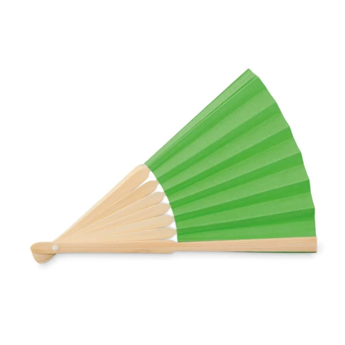 FANNY PAPER Bambusz legyező Lime 