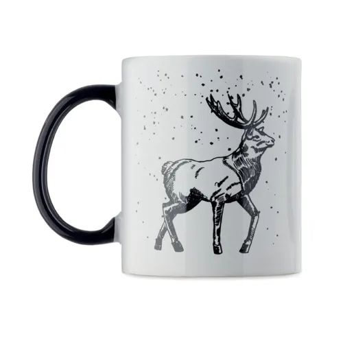 FESTIMUG Karácsonyi kerámia bögre 300ml Fekete 