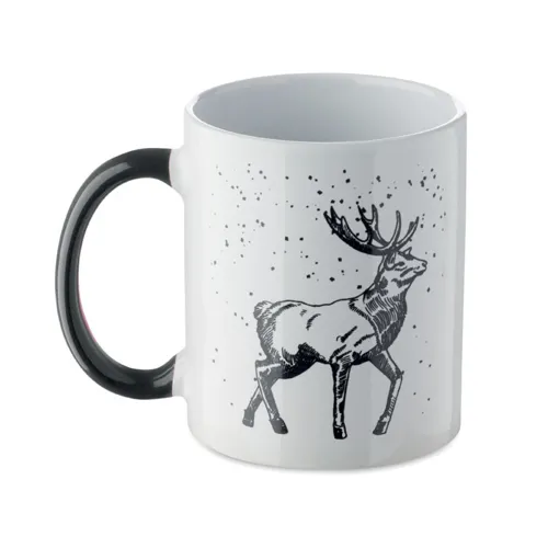 FESTIMUG Karácsonyi kerámia bögre 300ml Fekete 