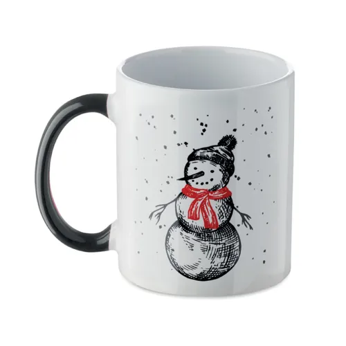 FESTIMUG Karácsonyi kerámia bögre 300ml Fekete 