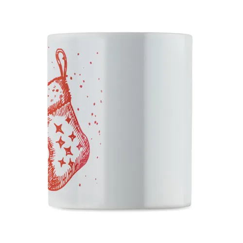FESTIMUG Karácsonyi kerámia bögre 300ml Piros 