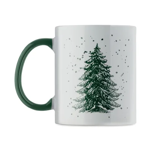 FESTIMUG Karácsonyi kerámia bögre 300ml Zöld 