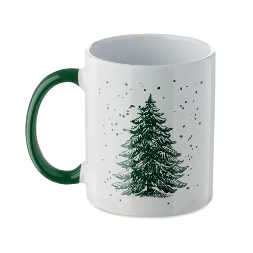 FESTIMUG Karácsonyi kerámia bögre 300ml Zöld 