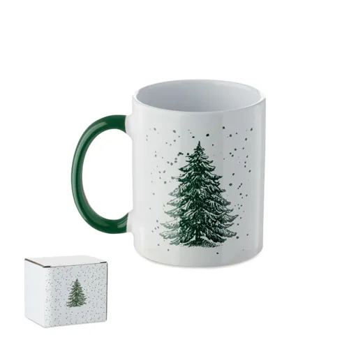FESTIMUG Karácsonyi kerámia bögre 300ml Zöld 