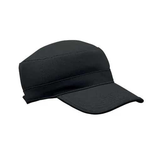 FIELD Katonai stílusú sapka 260 g/m² Fekete 