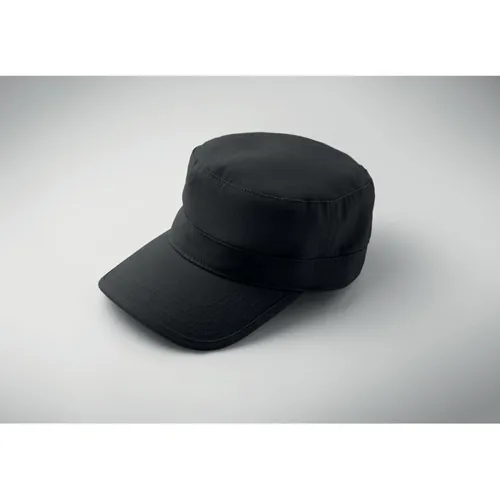 FIELD Katonai stílusú sapka 260 g/m² Fekete 