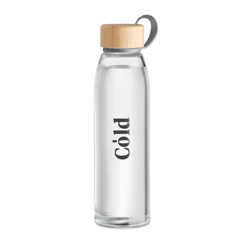 FJORD WHITE Üveg palack, 500 ml Áttetsző 