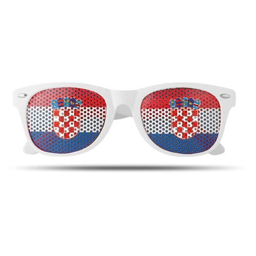 FLAG FUN Napszemüveg mintás lencsével Fehér 