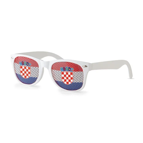 FLAG FUN Napszemüveg mintás lencsével Fehér 