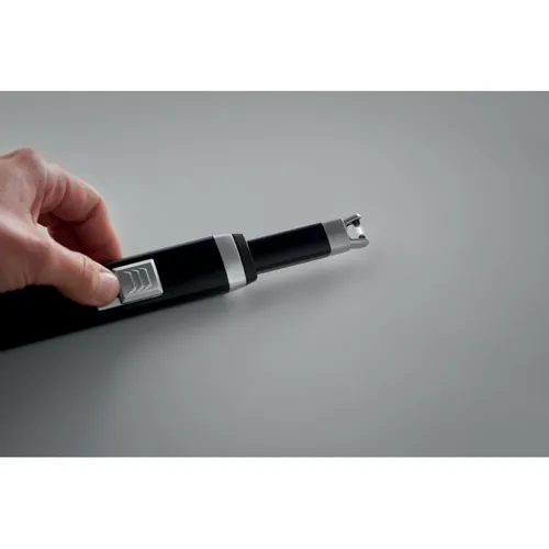 FLASMA PLUS Nagy USB lánggyújtó Fekete 