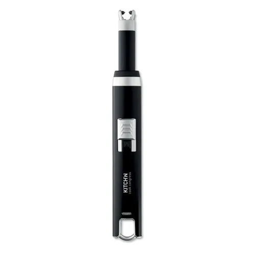 FLASMA PLUS Nagy USB lánggyújtó Fekete 