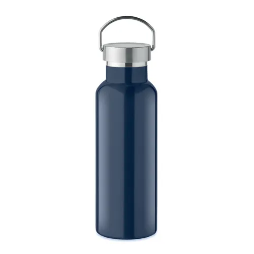 FLORENCE Duplafalú palack 500 ml Francia Tengerészkék 