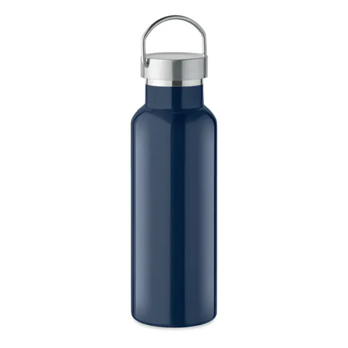 FLORENCE Duplafalú palack 500 ml Francia Tengerészkék 