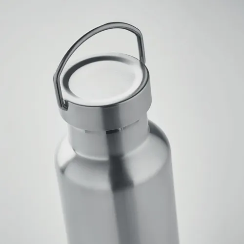 FLORENCE Duplafalú palack 500 ml Matt Ezüst 