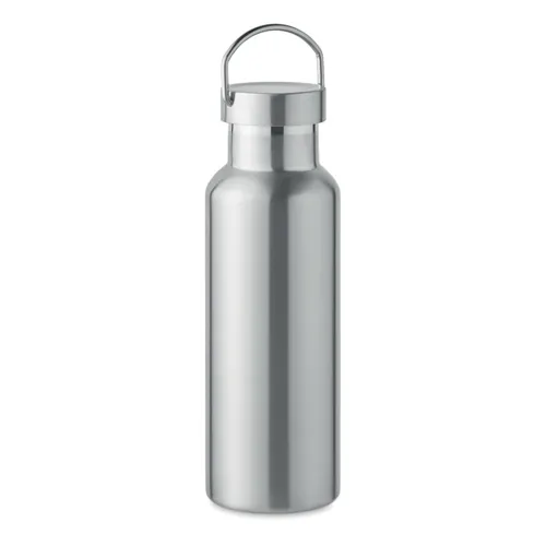 FLORENCE Duplafalú palack 500 ml Matt Ezüst 