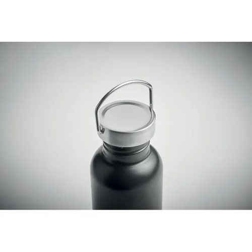 FLORENCE SING Szimplafalú palack 500 ml Fekete 