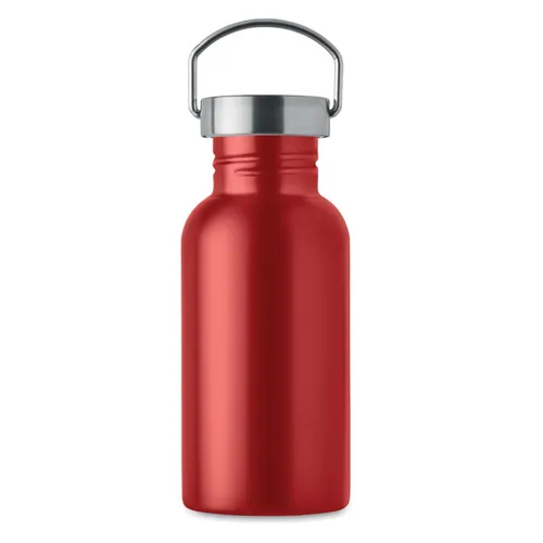 FLORENCE SING Szimplafalú palack 500 ml Piros 