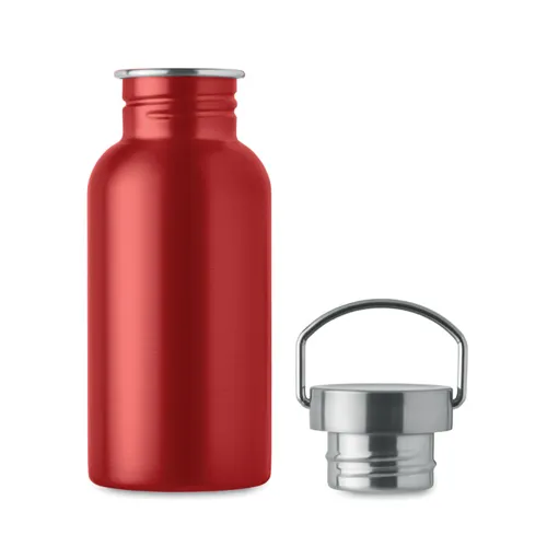 FLORENCE SING Szimplafalú palack 500 ml Piros 