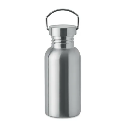 FLORENCE SING Szimplafalú palack 500 ml Matt Ezüst 