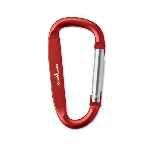 GANCHO Alumínium karabiner Piros 
