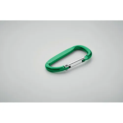 GANCHO Alumínium karabiner Zöld 