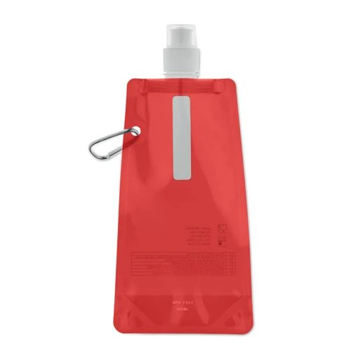 GATES Összehajth. vizes palack 480ml piros sotet 