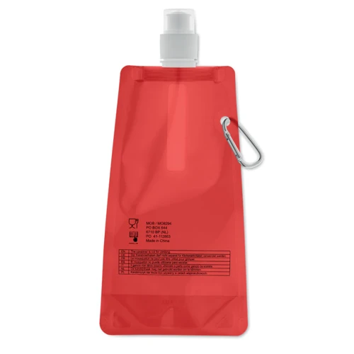 GATES Összehajth. vizes palack 480ml piros sotet 