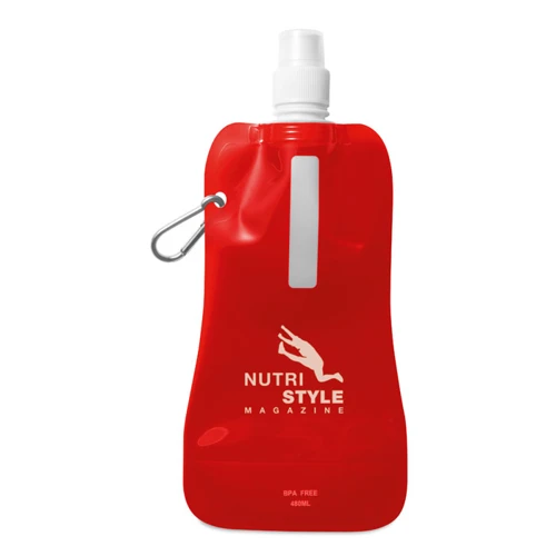 GATES Összehajth. vizes palack 480ml piros sotet 