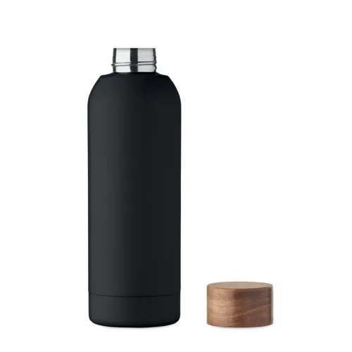 GEISER Szimplafalú palack 700 ml Fekete 