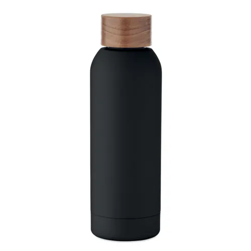 GEISER Szimplafalú palack 700 ml Fekete 