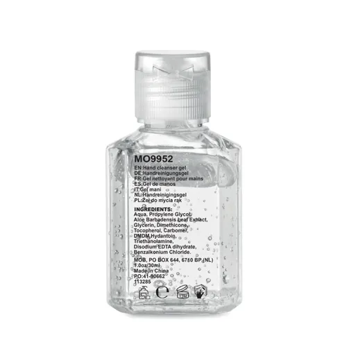 GEL 30 Kéztisztító gél 30 ml Áttetsző 
