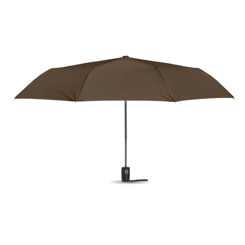 GENTLEMEN ⌀95cm/21″ összecsukható automata szélálló esernyő. Barna 
