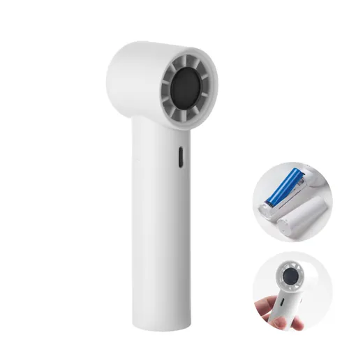 GLACI Mini kézi nagyseb. ventilátor Fehér 