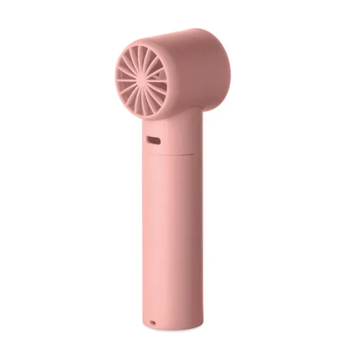 GLACI Mini kézi nagyseb. ventilátor Babarózsaszín 
