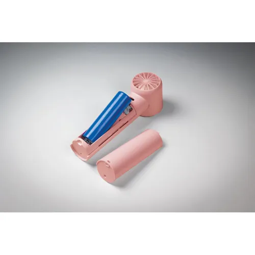 GLACI Mini kézi nagyseb. ventilátor Babarózsaszín 