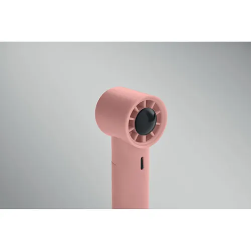 GLACI Mini kézi nagyseb. ventilátor Babarózsaszín 
