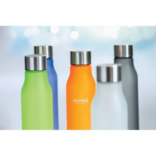 GLACIER RPET RPET palack, 600 ml Áttetsző Fehér 
