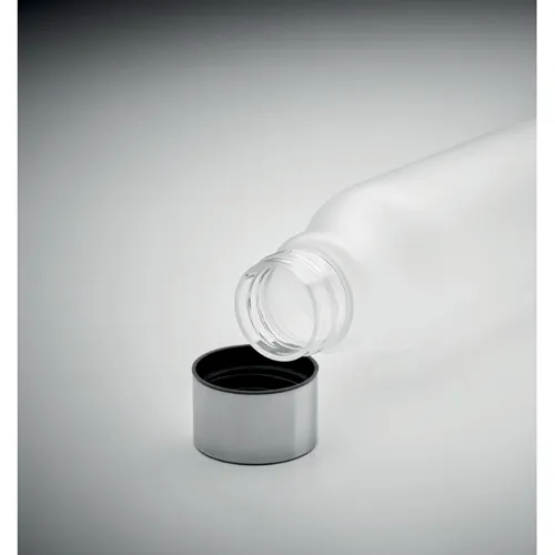 GLACIER RPET RPET palack, 600 ml Áttetsző Fehér 