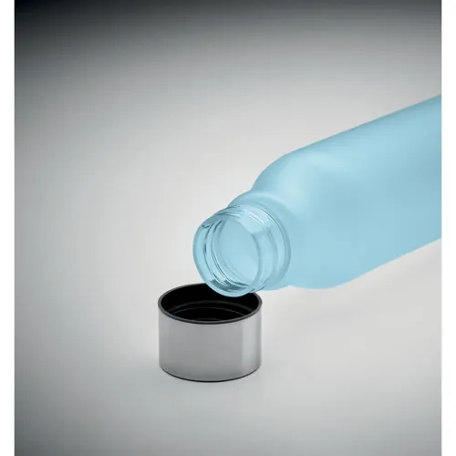 GLACIER RPET RPET palack, 600 ml Áttetsző Világoskék 