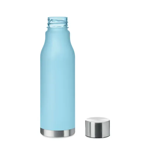 GLACIER RPET RPET palack, 600 ml Áttetsző Világoskék 