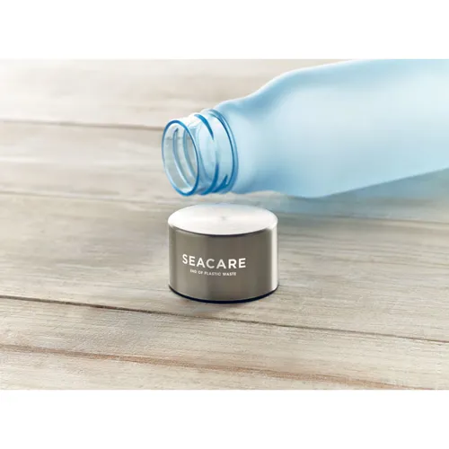 GLACIER RPET RPET palack, 600 ml Áttetsző Világoskék 
