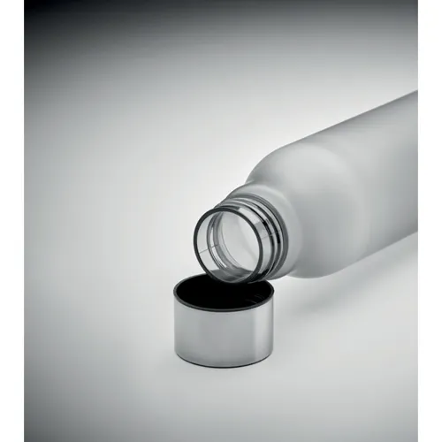 GLACIER RPET RPET palack, 600 ml Áttetsző Szürke 